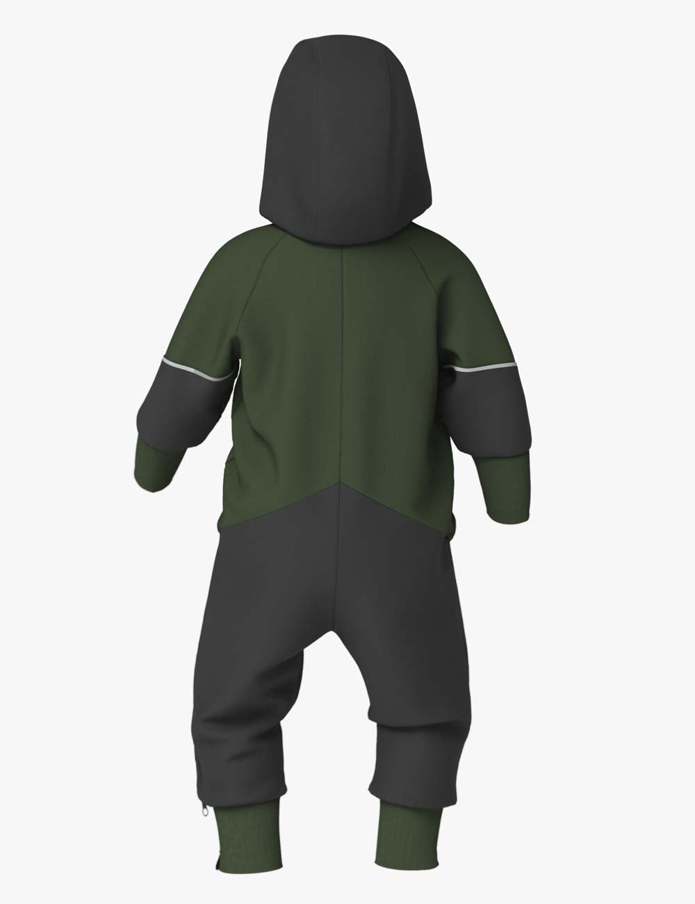 Outdoors Jumpsuit for Kids with Waterproof Details ELON