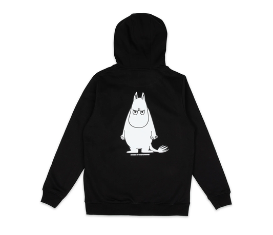 Mumintrollets Temper Hoodie Unisex - Svart