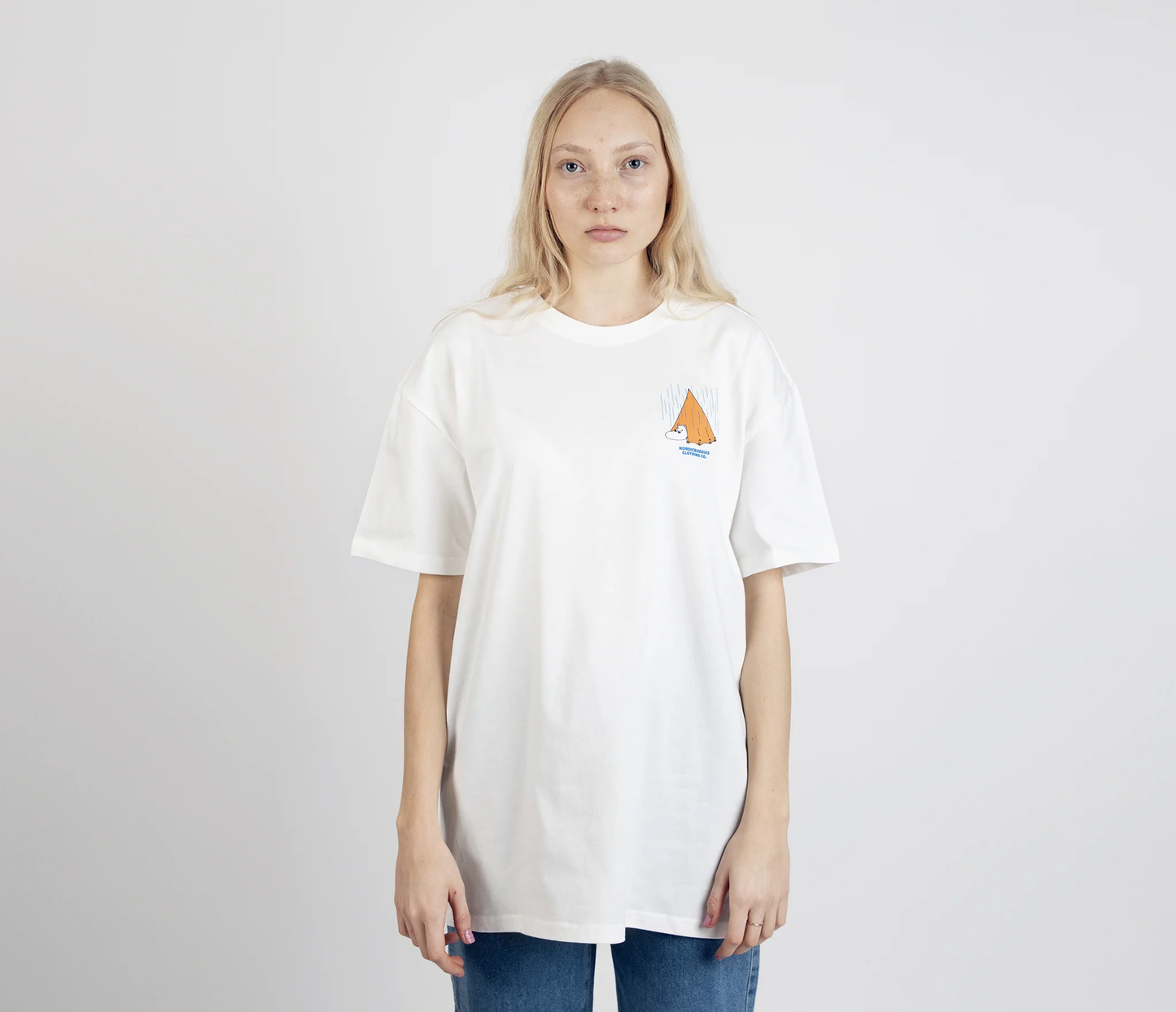 Mumin Adventure T-Shirt Unisex - Vit