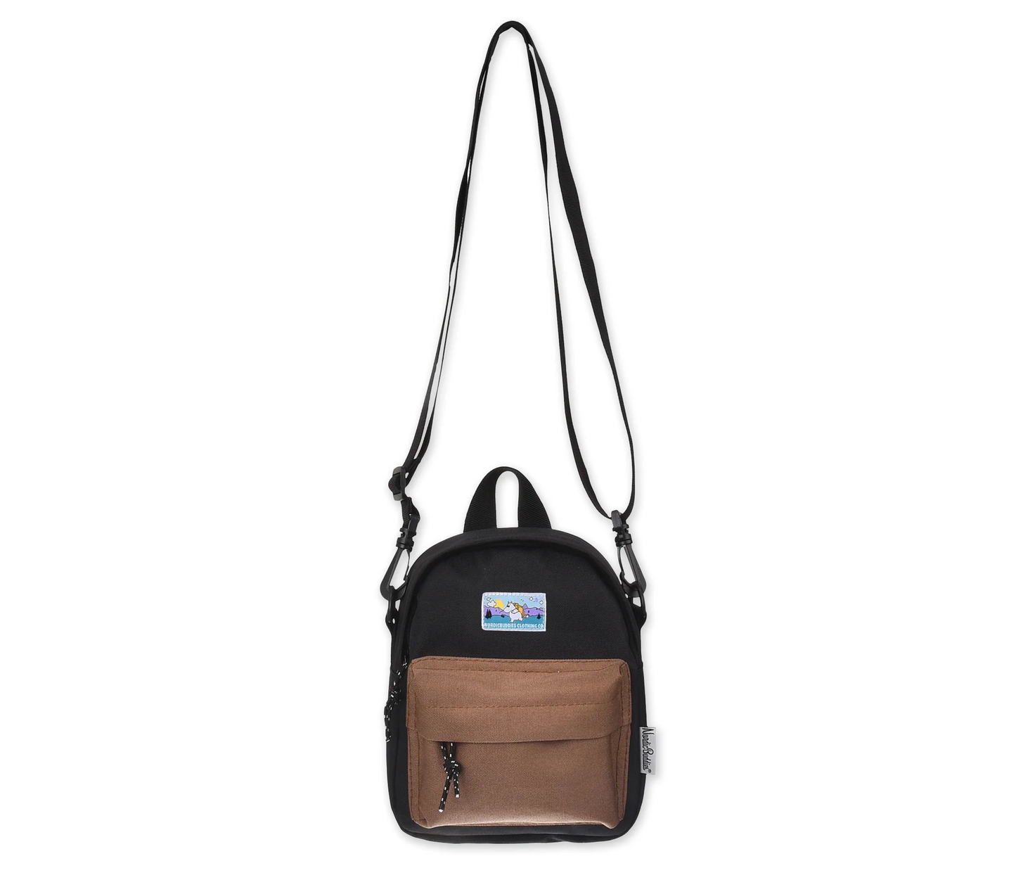 Mumintroll Adventure Cross Body Bag - Svart och Brun