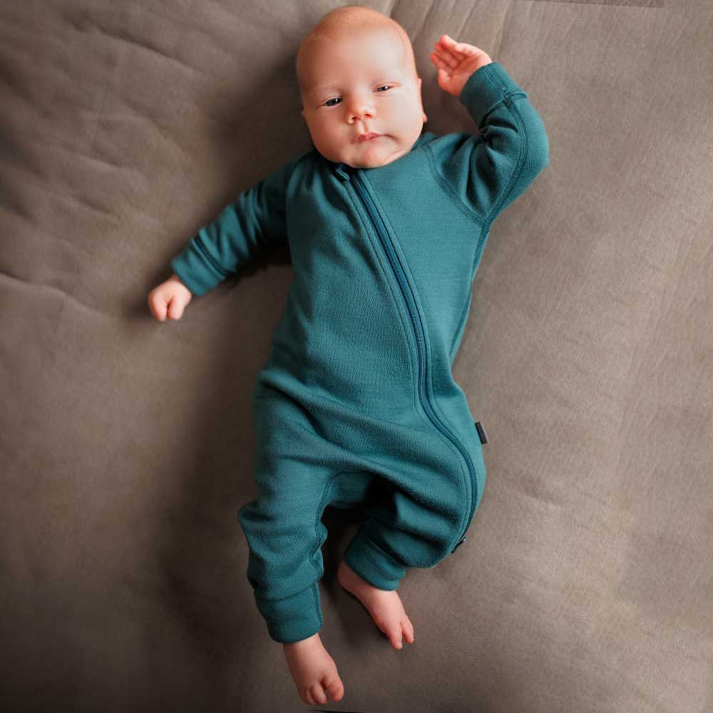 100 % Merinoull Baby Jumpsuit MJORN