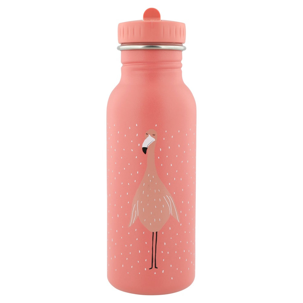 Rostfri vattenflaska 500 ml - Fru Flamingo