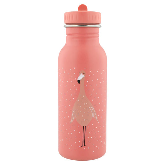 Rostfri vattenflaska 500 ml - Fru Flamingo