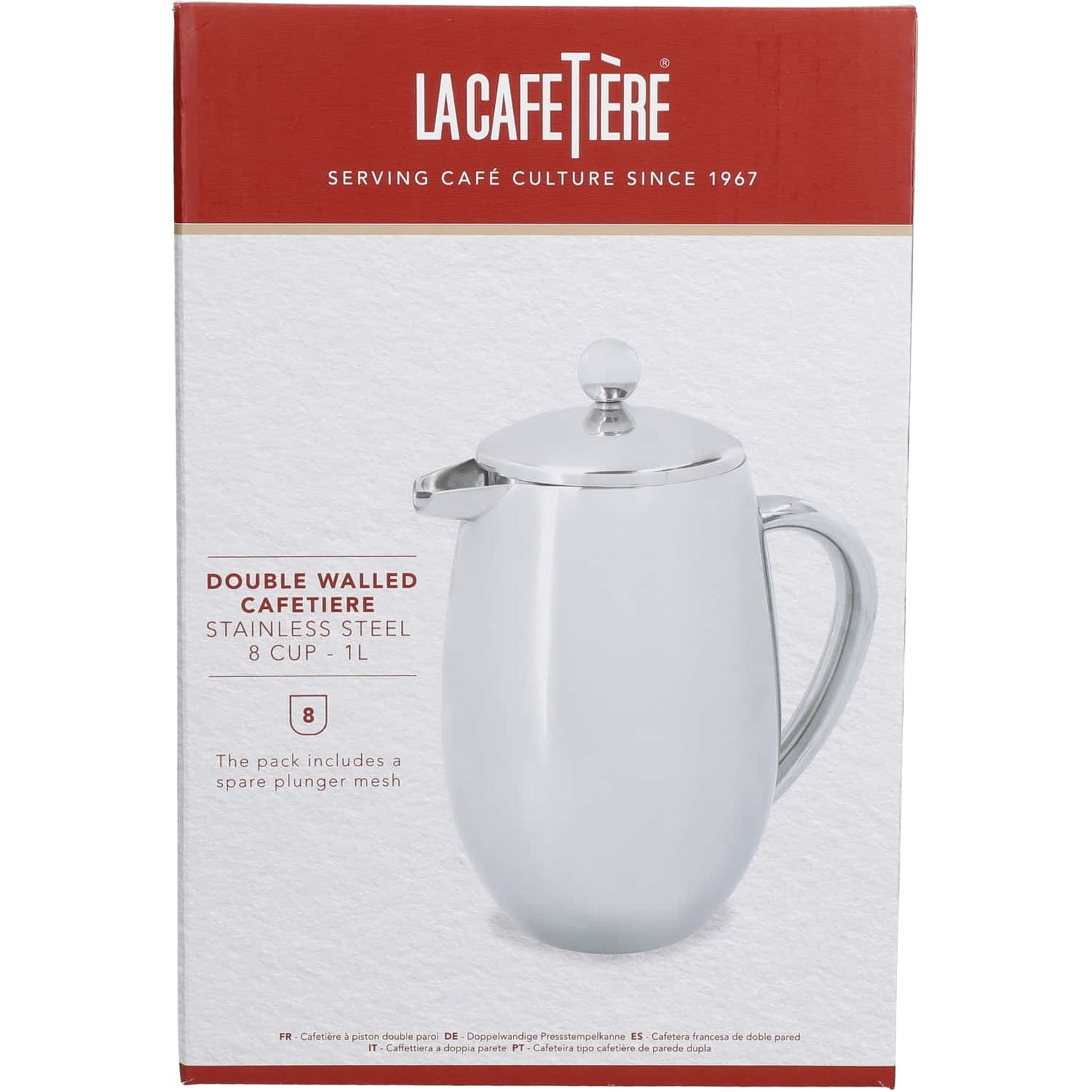 La Cafetière Silver kaffebryggare - 1 liter